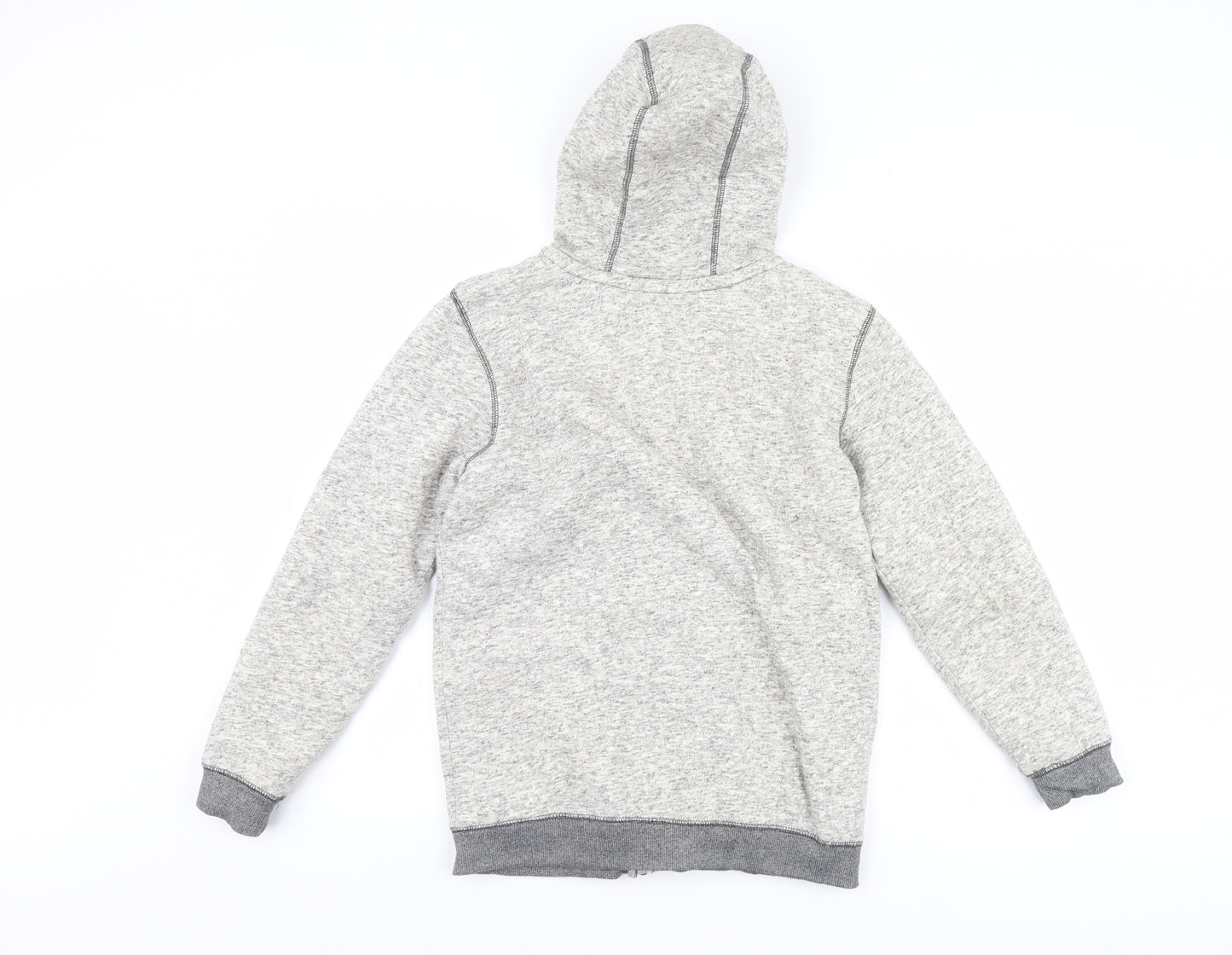 George Boys Grey   Full Zip Hoodie Size 13-14 Years
