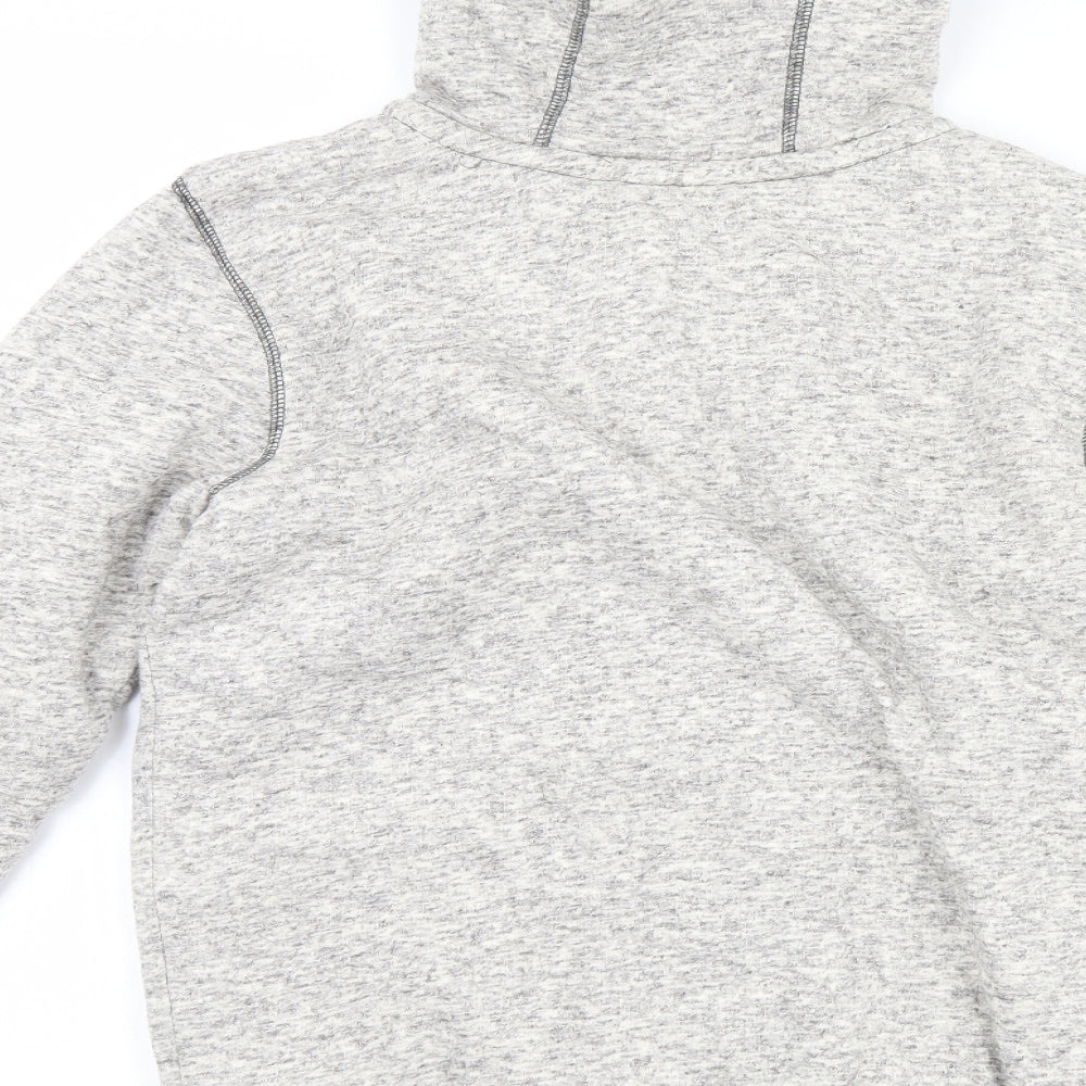 George Boys Grey   Full Zip Hoodie Size 13-14 Years