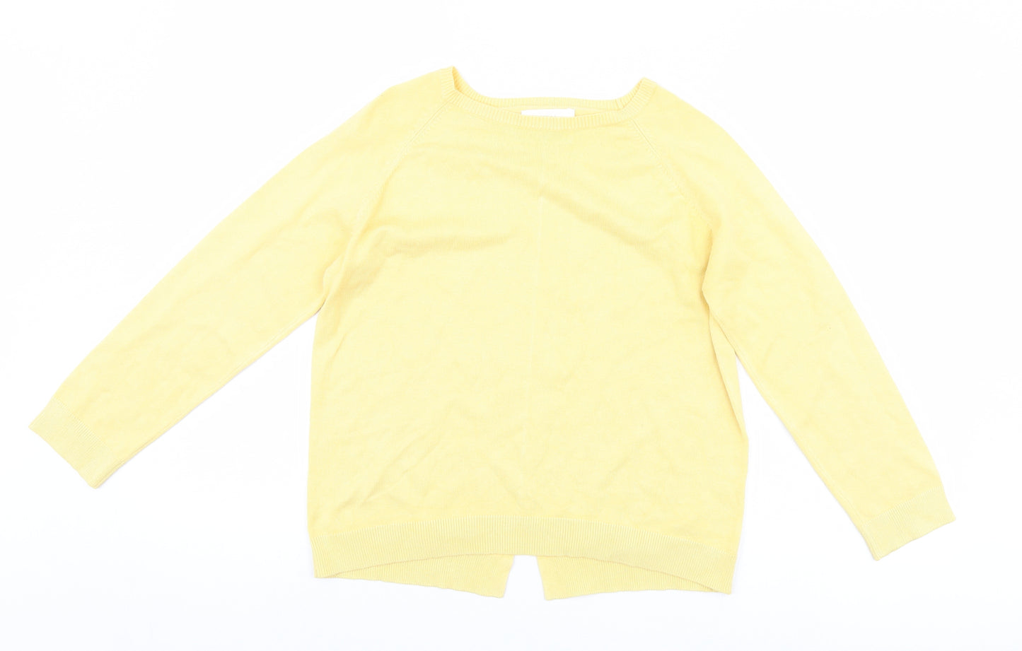 Zara Womens Yellow   Pullover Jumper Size 10