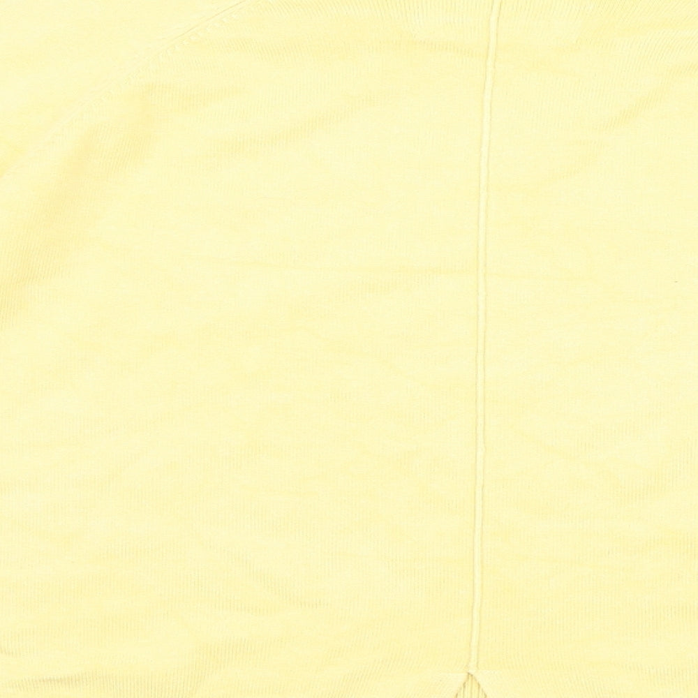 Zara Womens Yellow   Pullover Jumper Size 10