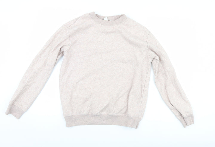H&M Womens Pink Pullover Sweatshirt Size XS