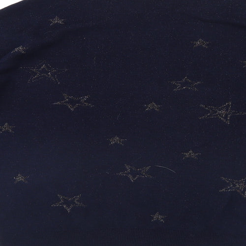 Yessica Womens Blue   Pullover Jumper Size M