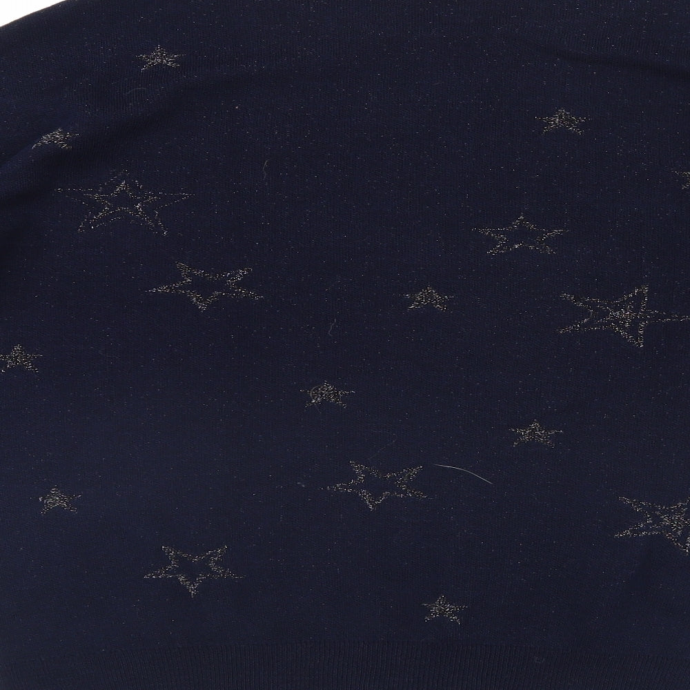 Yessica Womens Blue   Pullover Jumper Size M