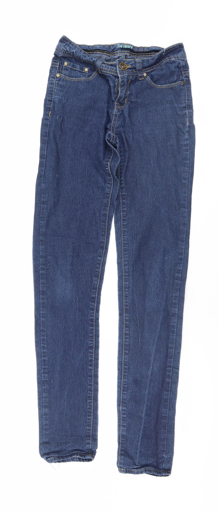 Denim & Co. Womens Black Skinny Jeans Size 6 L31 in