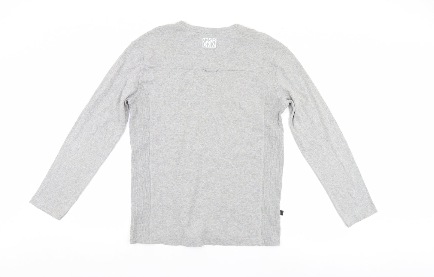 dnm Mens Grey    T-Shirt Size M