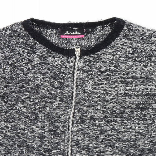 arista Womens Black   Cardigan Jumper Size S
