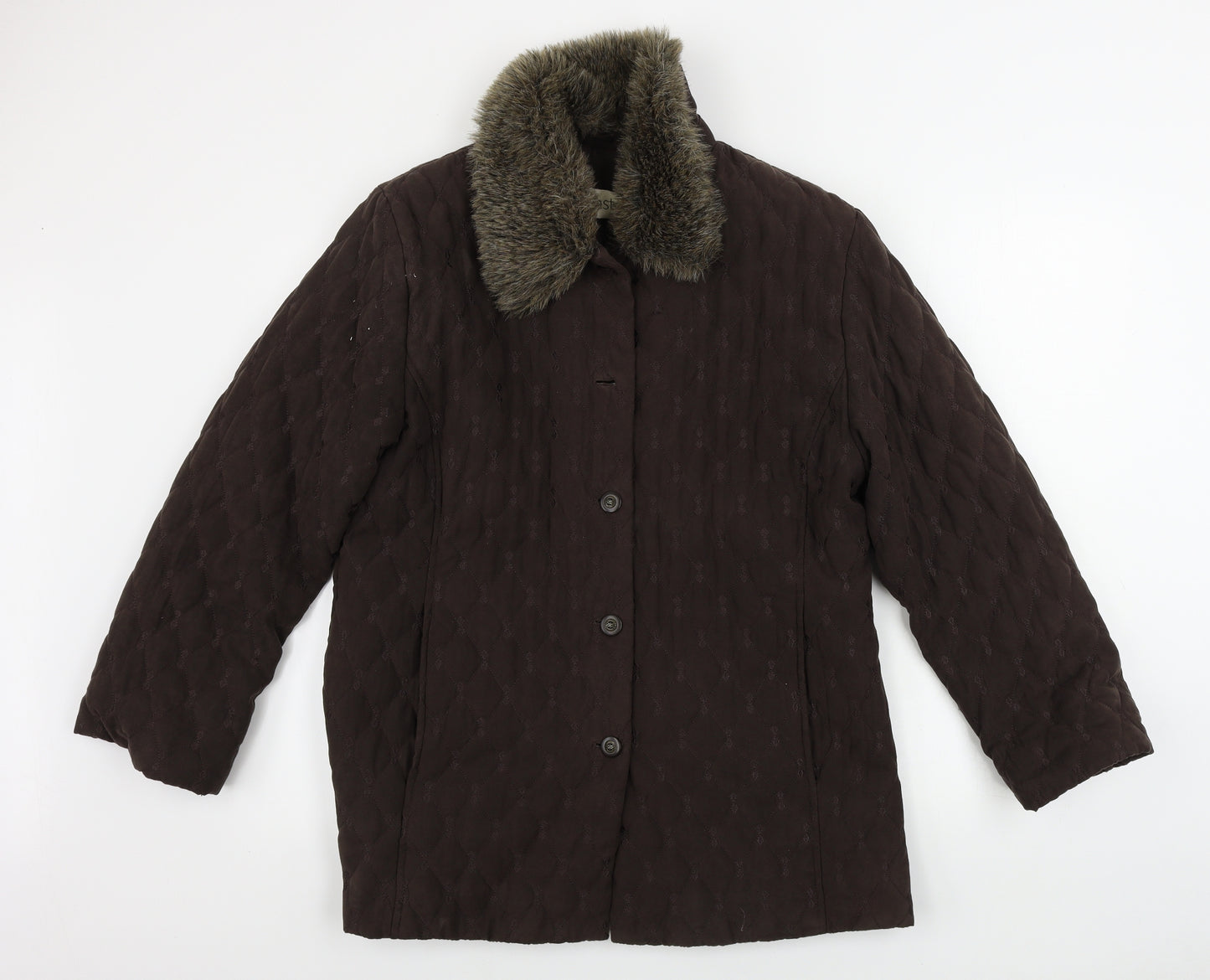 Eastex Womens Brown   Jacket Coat Size 10