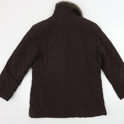 Eastex Womens Brown   Jacket Coat Size 10