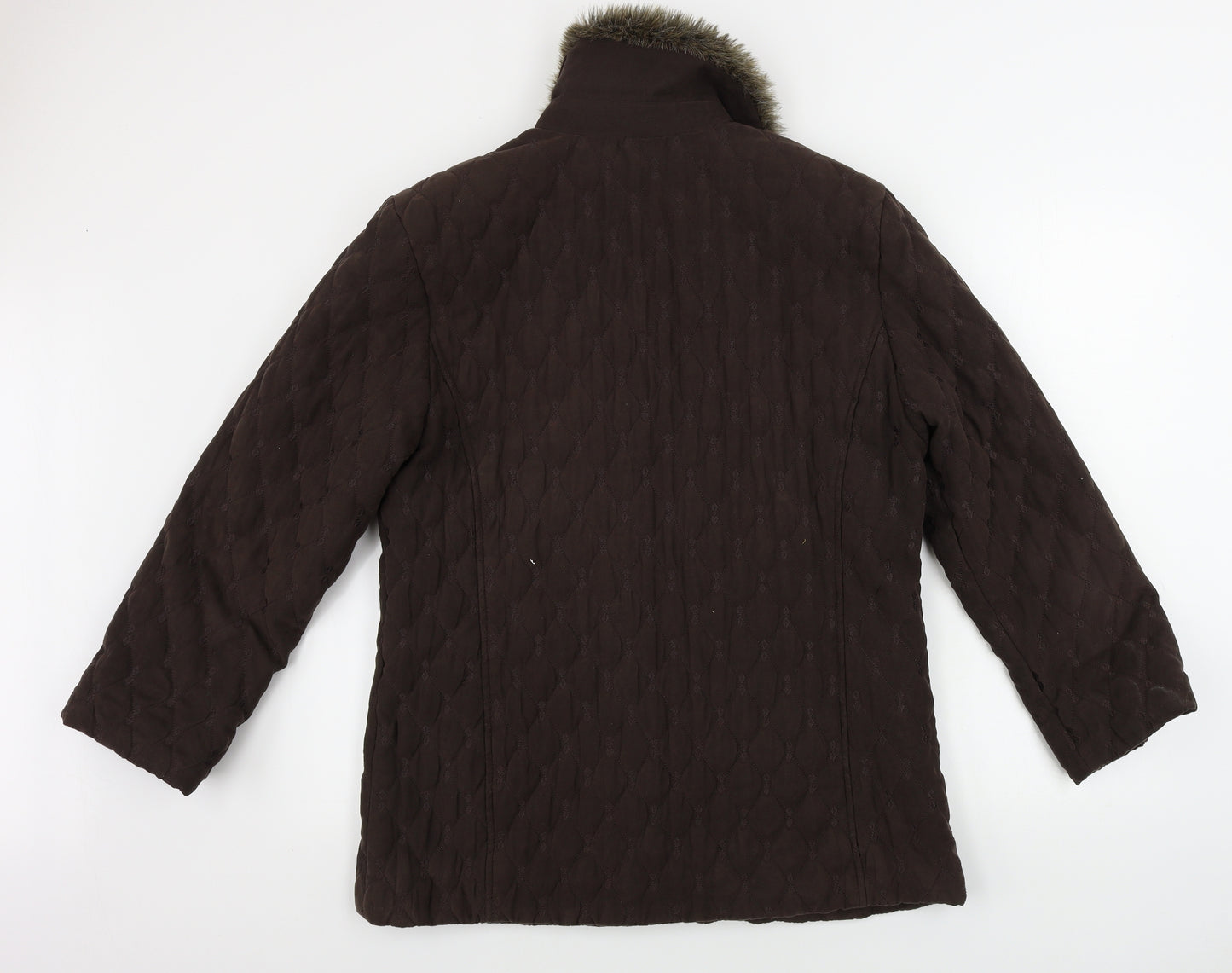 Eastex Womens Brown   Jacket Coat Size 10