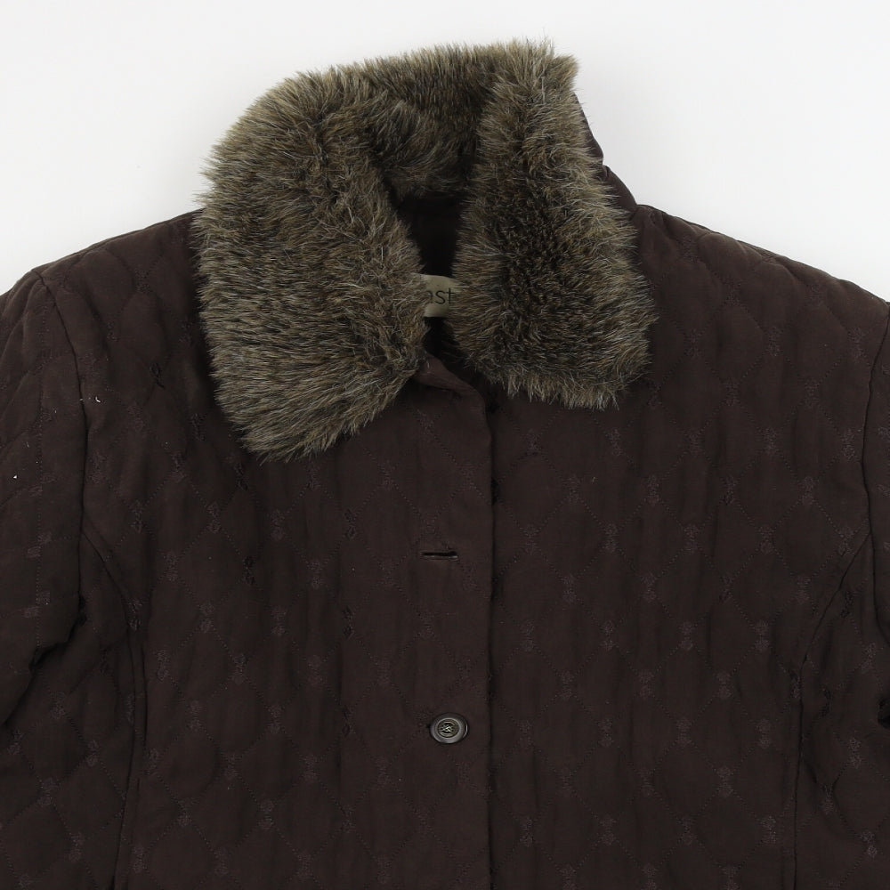 Eastex Womens Brown   Jacket Coat Size 10