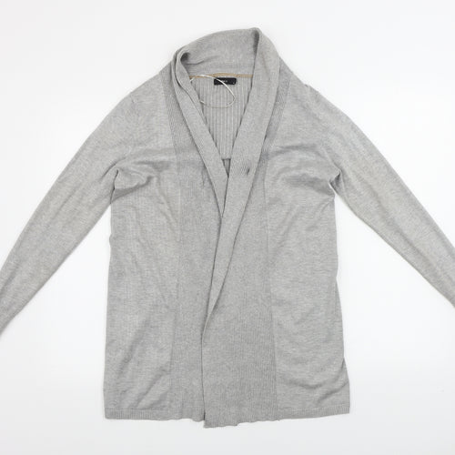 M&Co Womens Grey   Cardigan Jumper Size 10