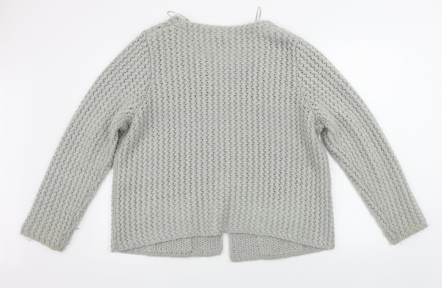DASH Womens Grey   Cardigan Jumper Size 22