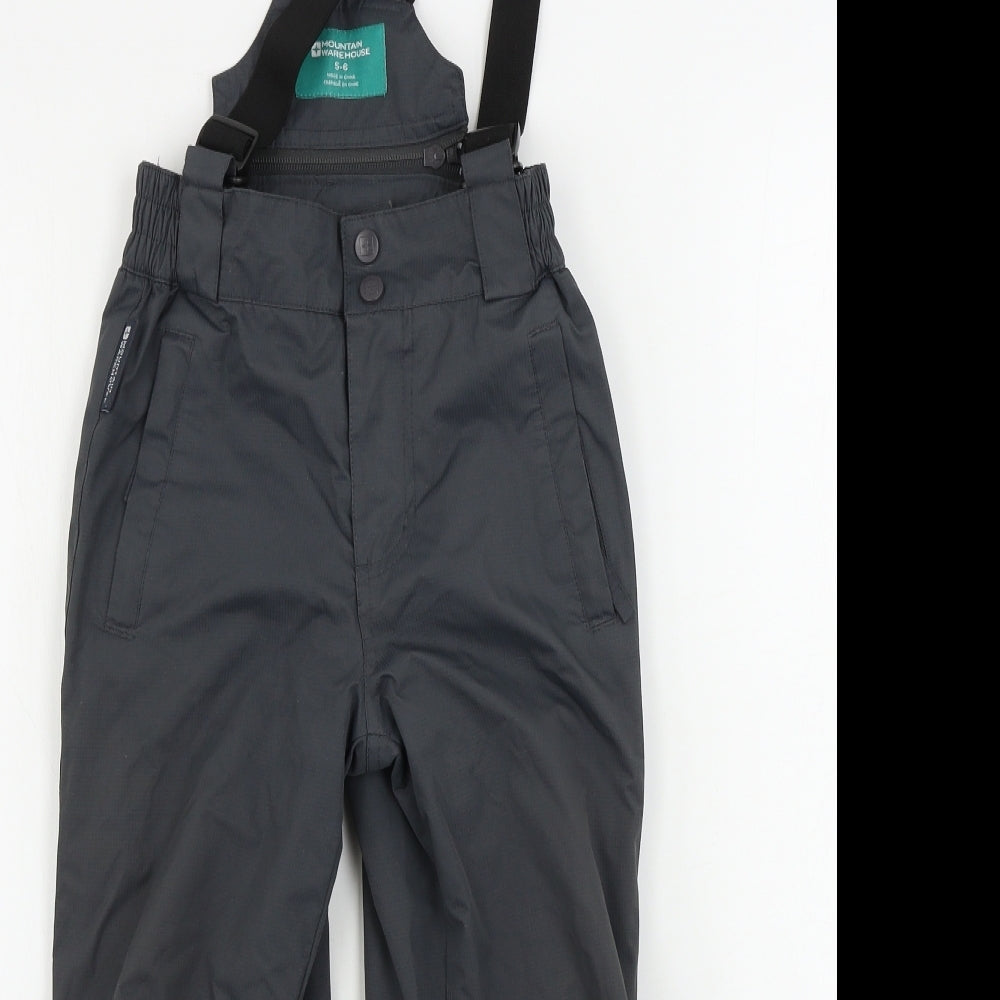Mountain Warehouse  Boys Grey   Snow Pants Trousers Size 5-6 Years