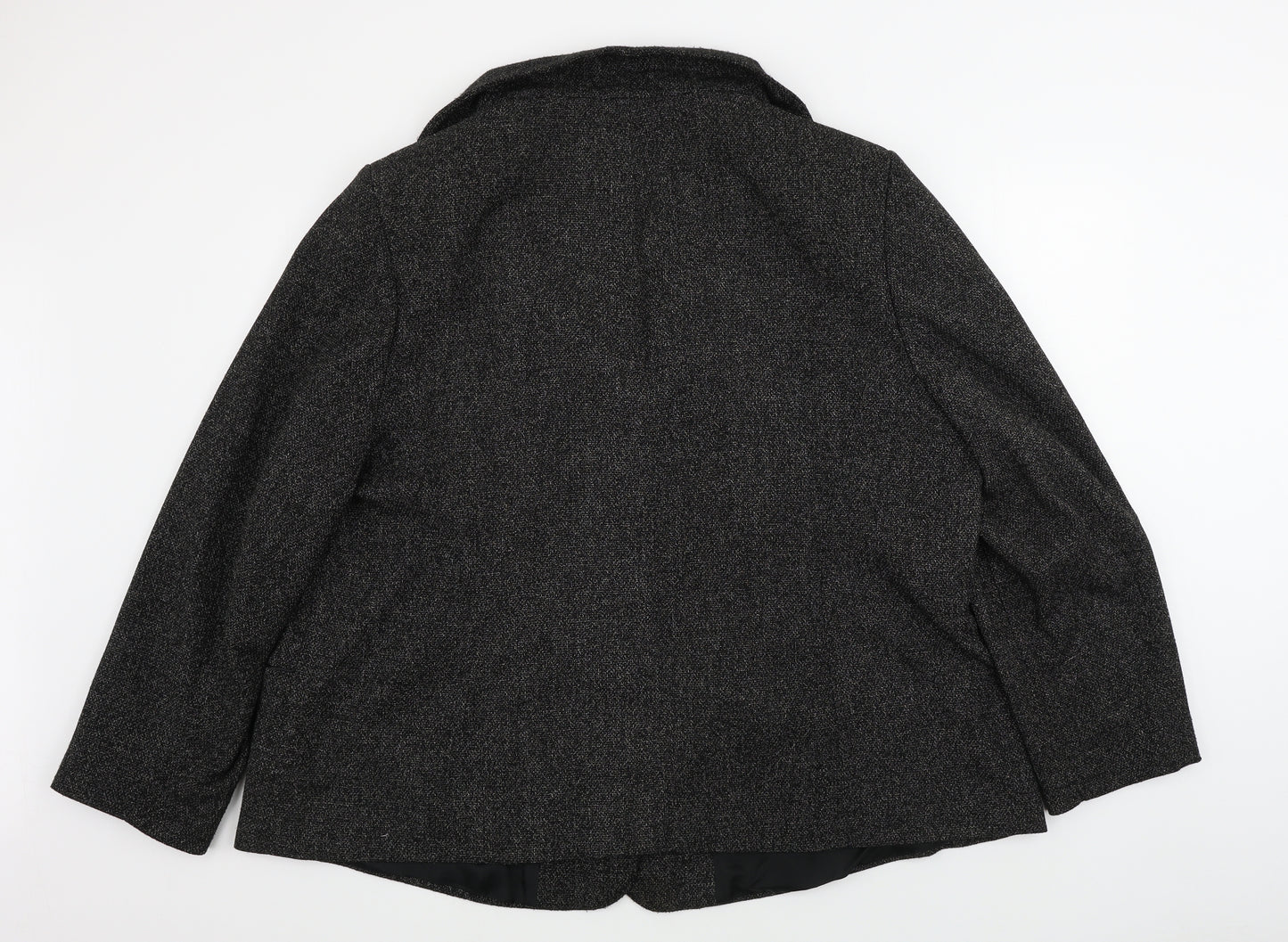 Ann Harvey  Womens Grey   Jacket Coat Size 26