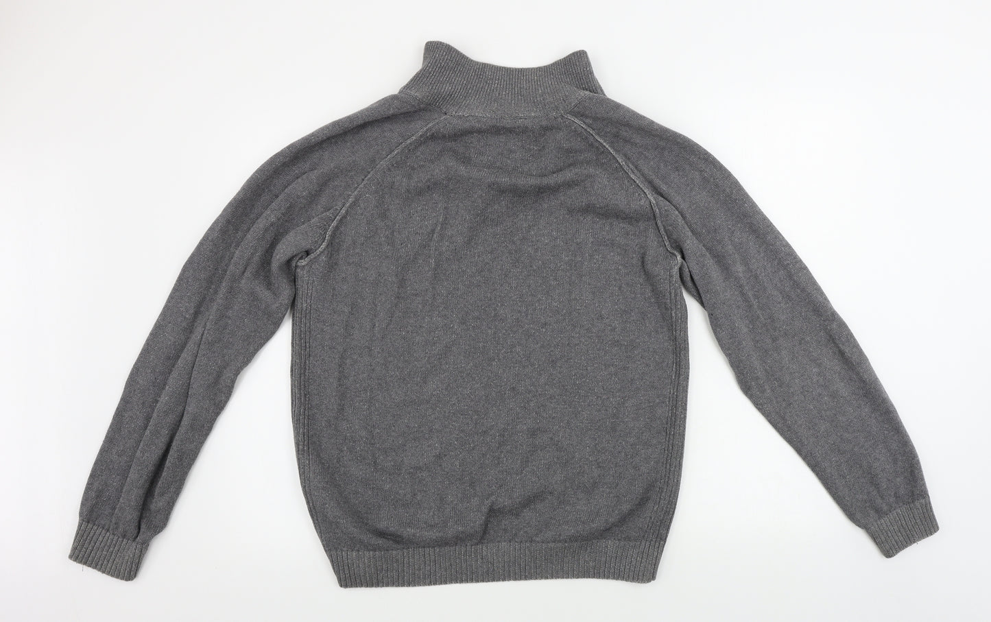 Weatherproof  Mens Grey   Henley Jumper Size L