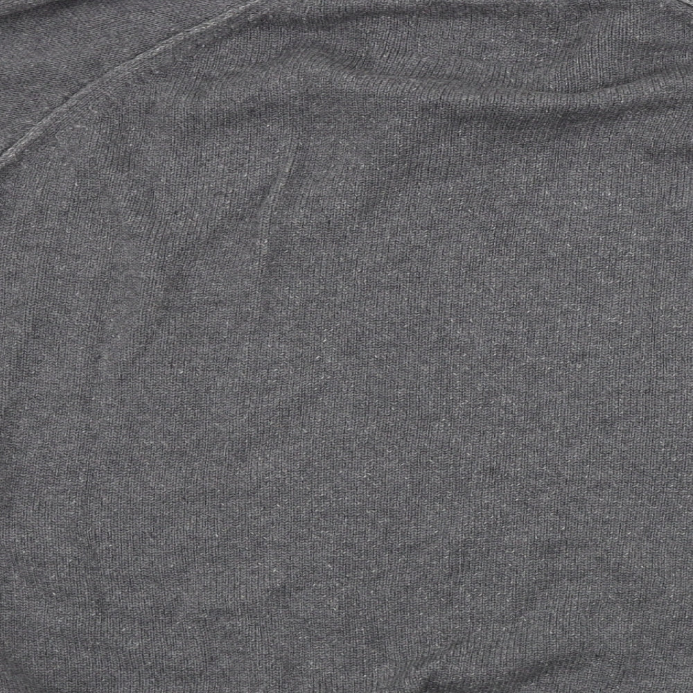 Weatherproof  Mens Grey   Henley Jumper Size L