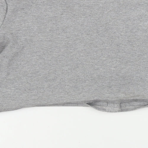 Zara Womens Grey   Cardigan Jumper Size L