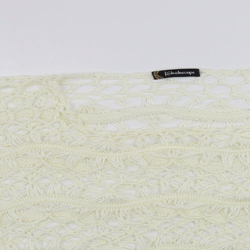 Kaleidoscope  Womens Ivory   Pullover Jumper Size 14