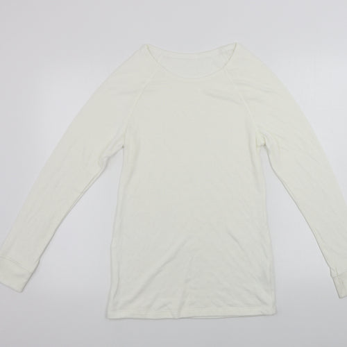 Marks and Spencer  Womens Ivory   Pullover Jumper Size 14