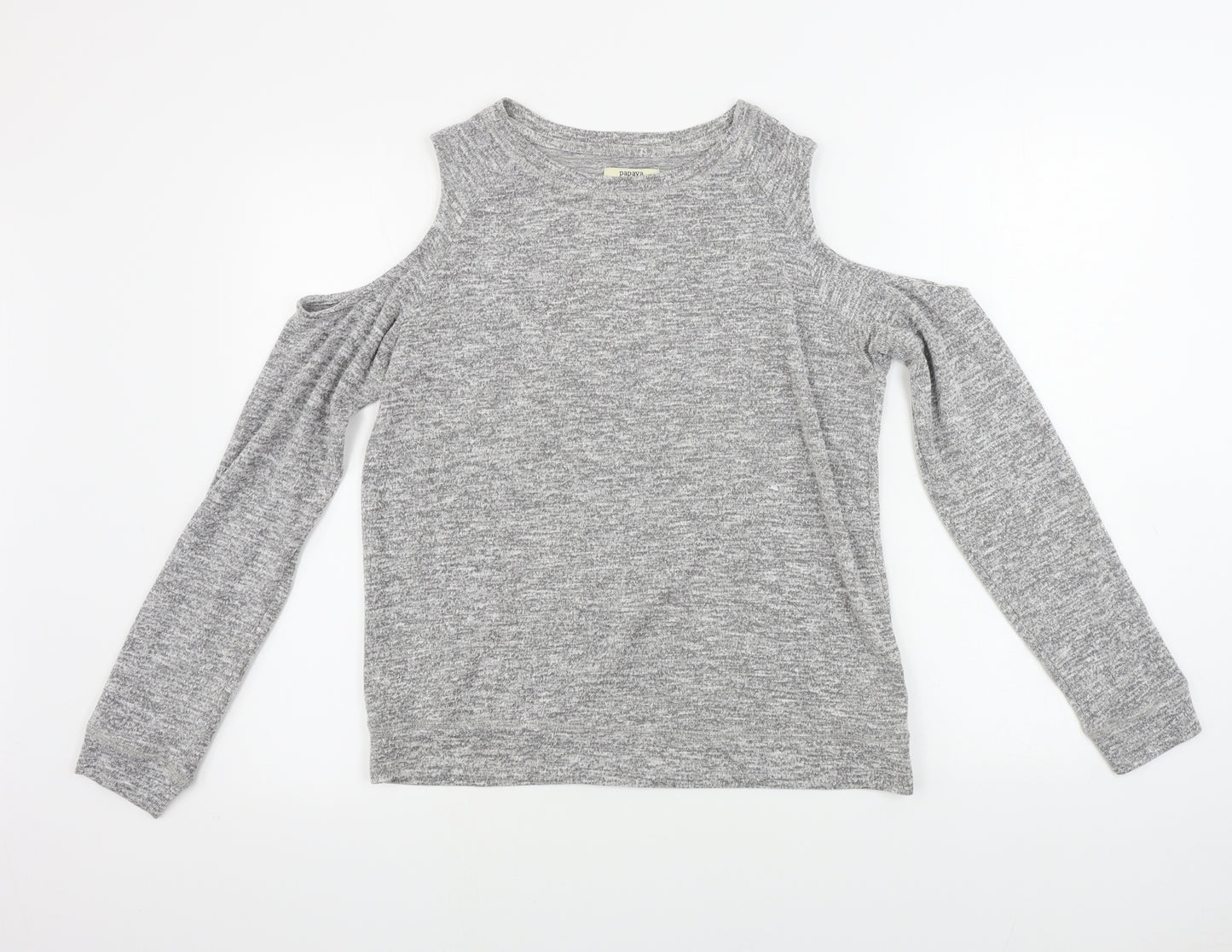 Papaya  Womens Grey   Pullover Jumper Size 12