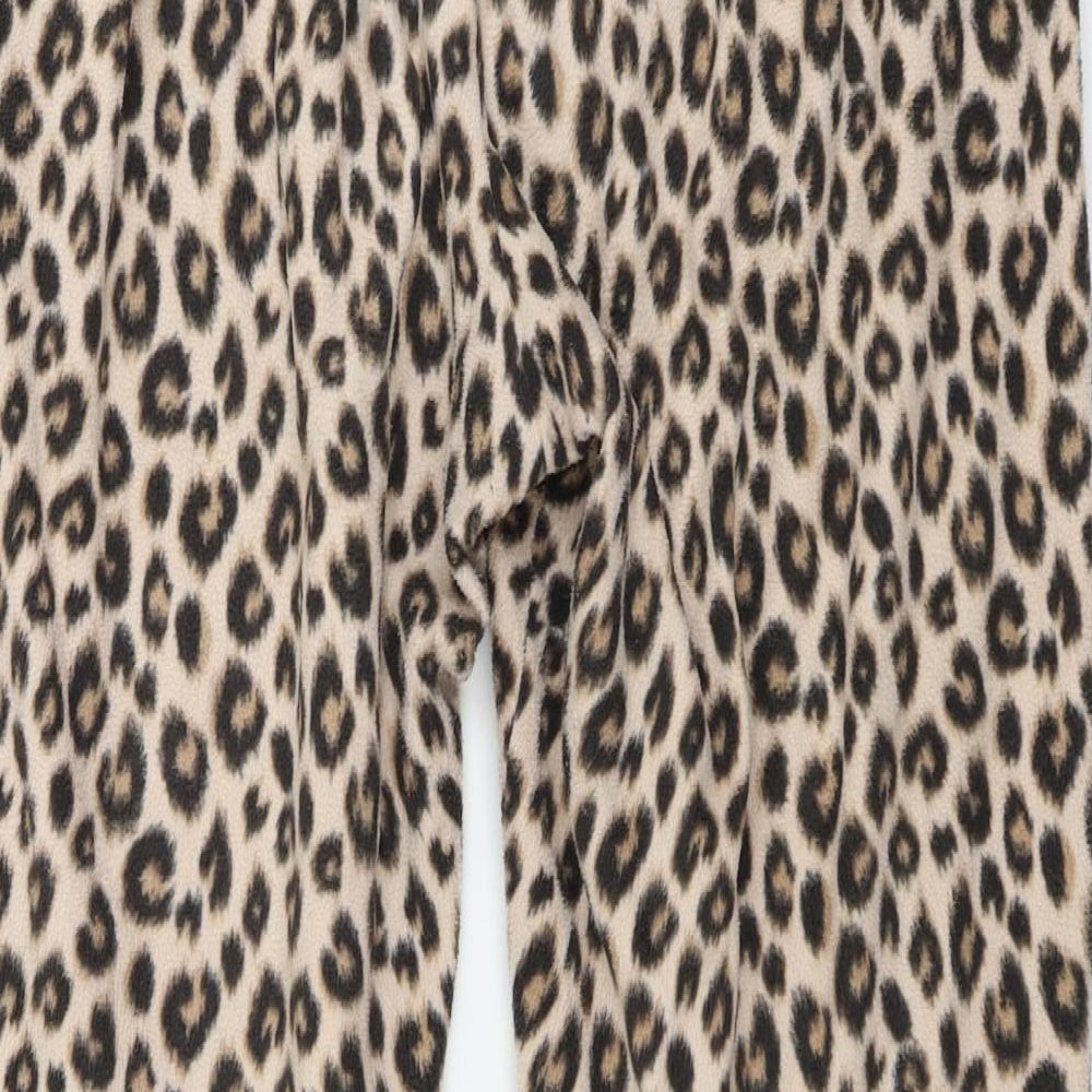 NEXT  Womens Beige Animal Print   Pyjama Pants Size M