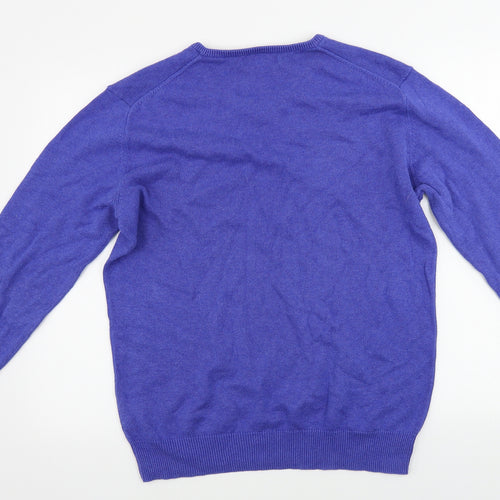 Crew Clothing  Mens Blue   Pullover Jumper Size M