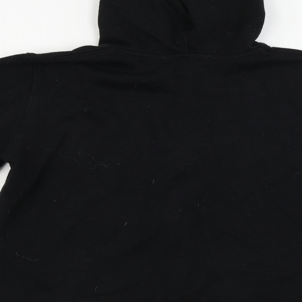 Twisted Gorilla  Boys Black   Full Zip Hoodie Size 12-13 Years