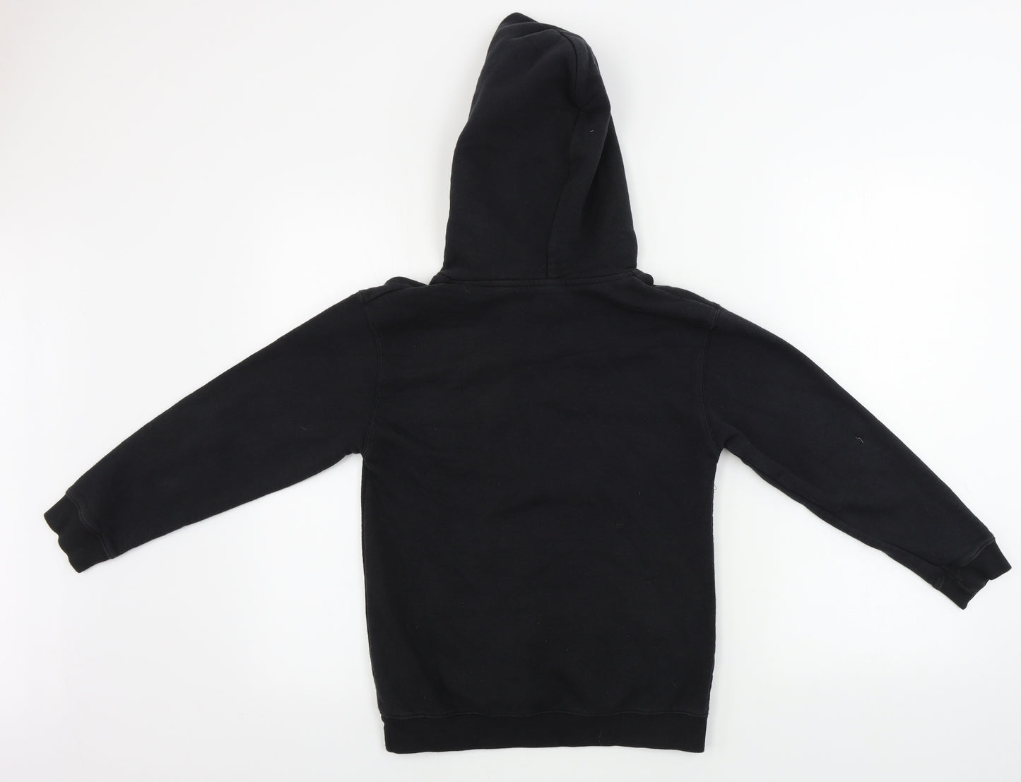 Fruit of the Loom  Boys Black   Pullover Hoodie Size 9-10 Years