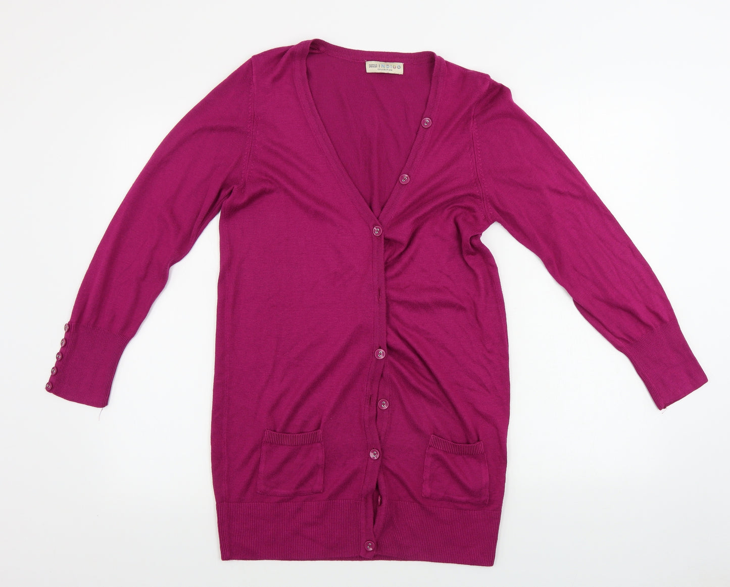 Marks and Spencer  Womens Pink   Cardigan Jumper Size 12