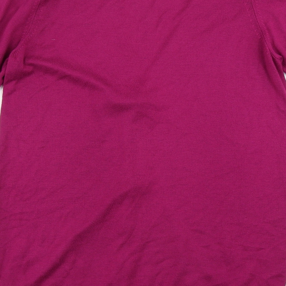 Marks and Spencer  Womens Pink   Cardigan Jumper Size 12