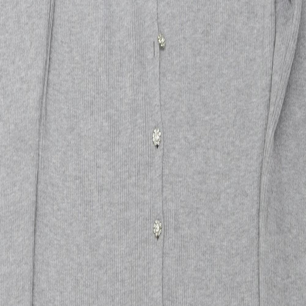 Zara Womens Grey   Cardigan Jumper Size M