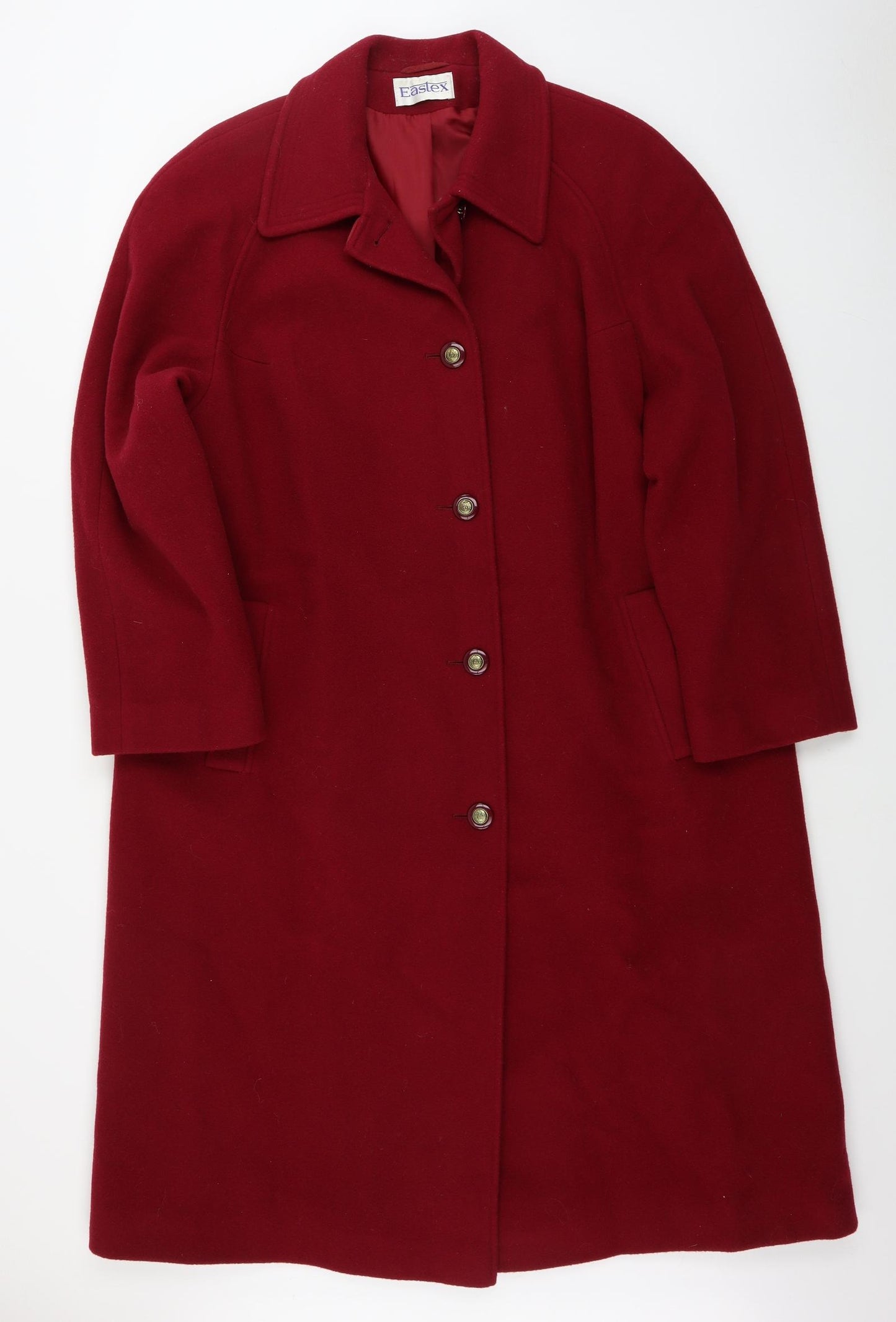 Eastex Womens Red   Jacket Coat Size 18