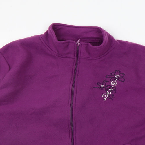 Anne De Lancay  Womens Purple   Kimono Coat Size L