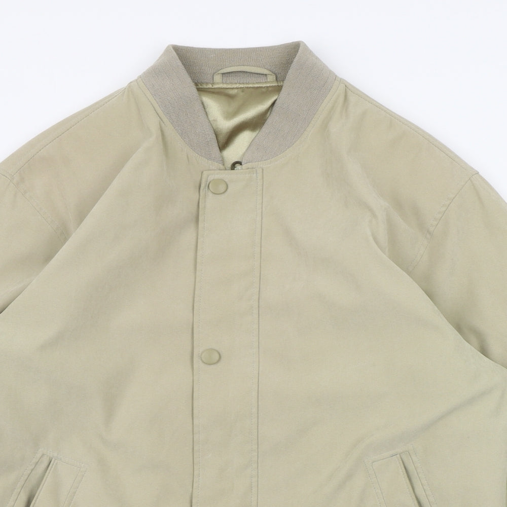 Essentials Womens Beige   Jacket Coat Size M