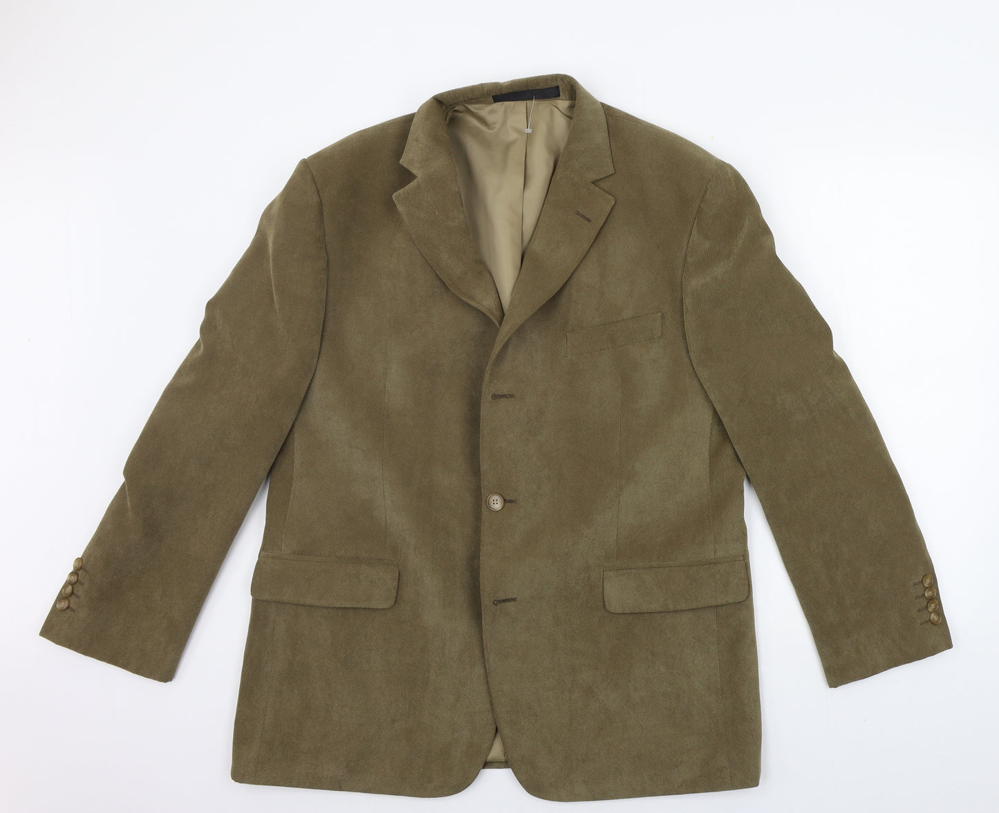 Marks and Spencer Mens Beige   Jacket Suit Jacket Size L
