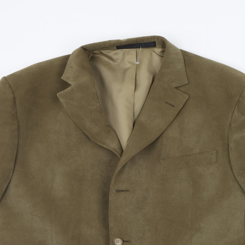 Marks and Spencer Mens Beige   Jacket Suit Jacket Size L