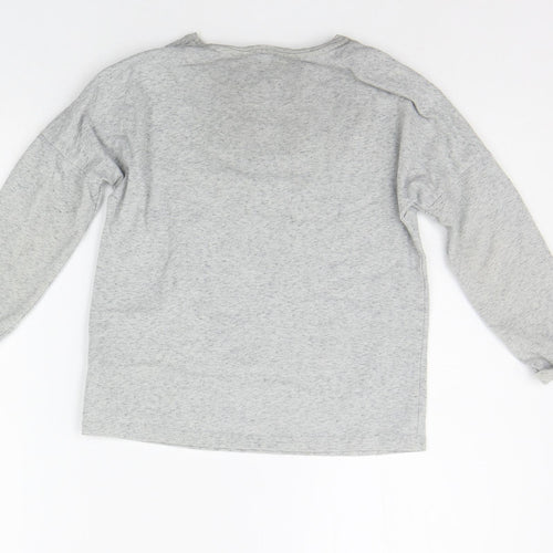 NEXT Boys Grey   Basic T-Shirt Size 7 Years  - Horse