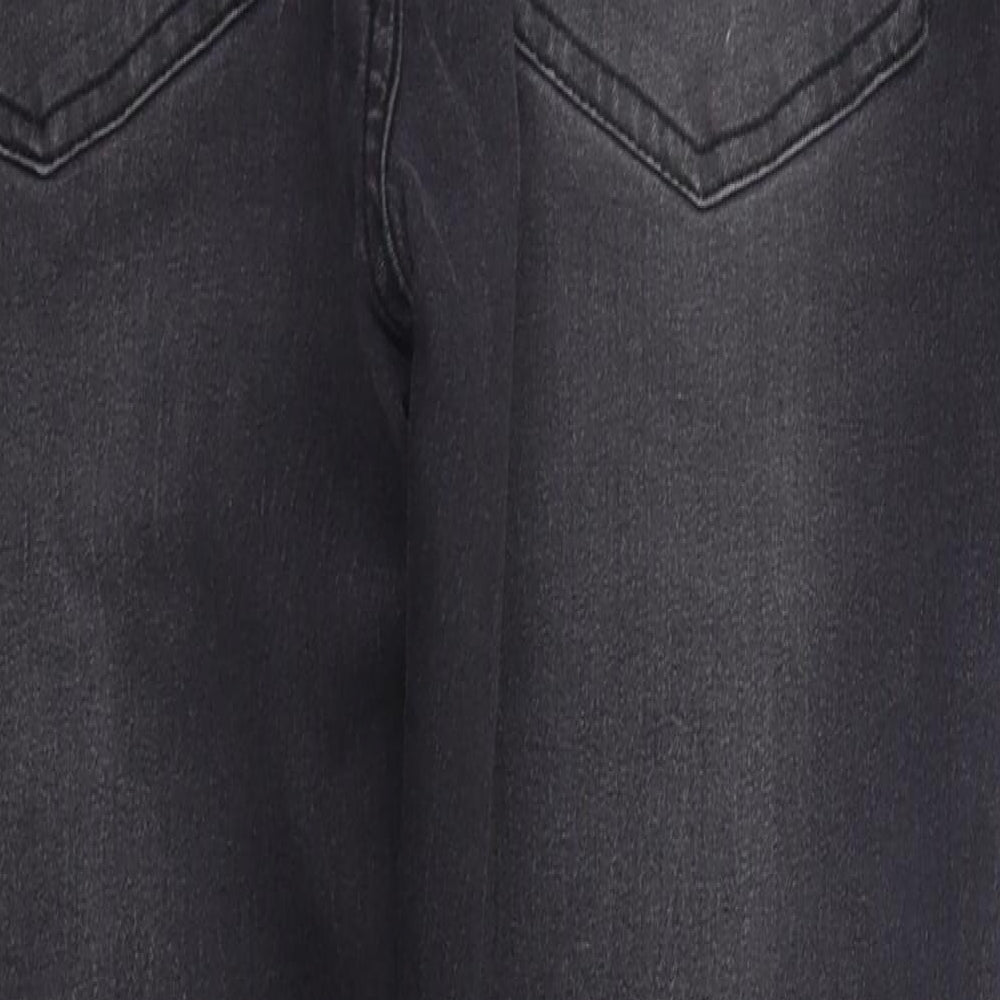 F&F Boys Black   Jogger Trousers Size 11-12 Years