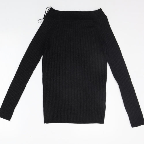 Marks and Spencer Womens Black   Pullover Jumper Size 12