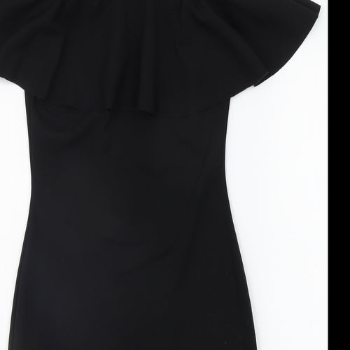 AYANAPA Womens Black   A-Line  Size 8