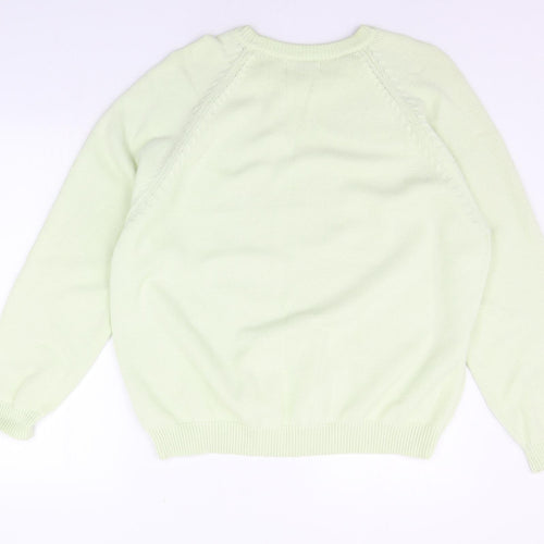 Essential  Womens Green   Pullover Jumper Size 18