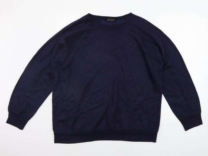 C&A Mens Blue Pullover Jumper Size L