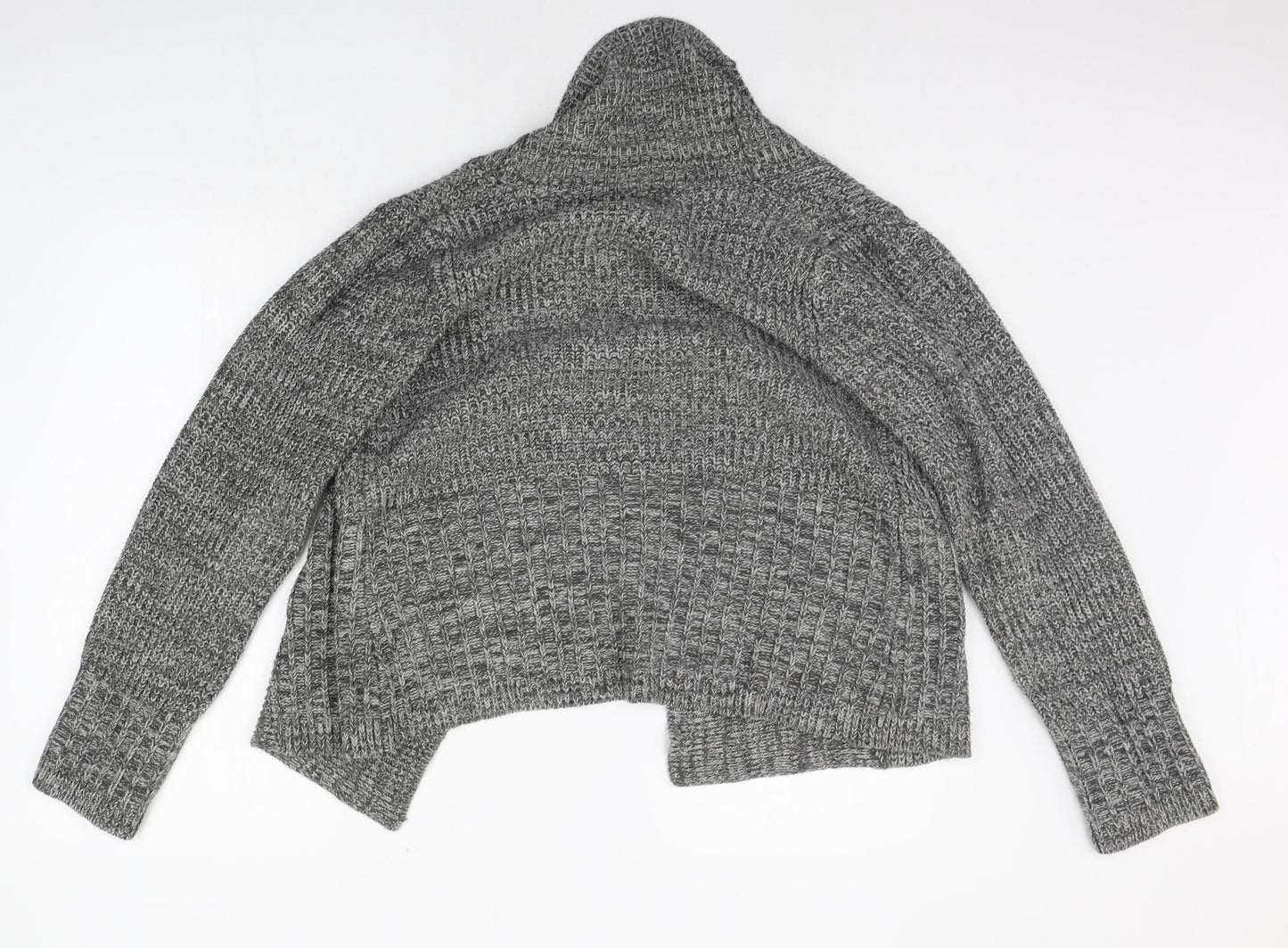 Debemhams Womens Grey   Cardigan Jumper Size 14