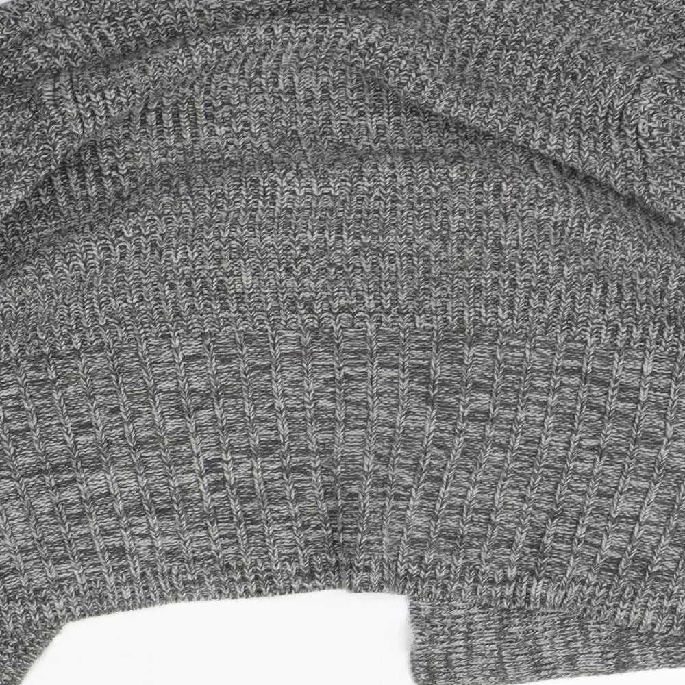 Debemhams Womens Grey   Cardigan Jumper Size 14