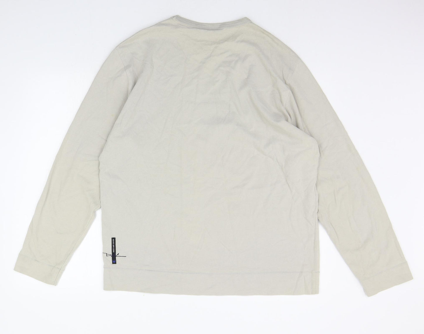 Duck and Cover Mens Beige   Pullover Jumper Size XL