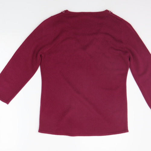 BHS Womens Purple   Pullover Jumper Size 10