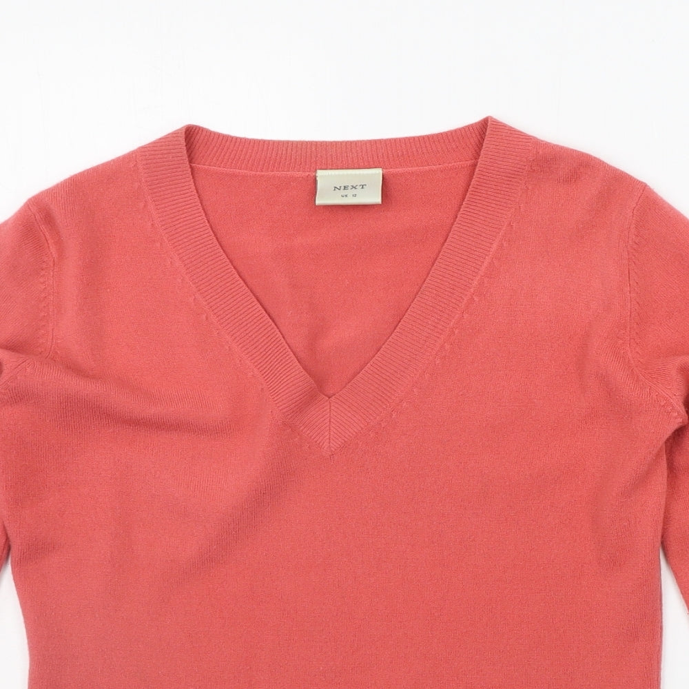 NEXT Womens Orange   Pullover Jumper Size 12