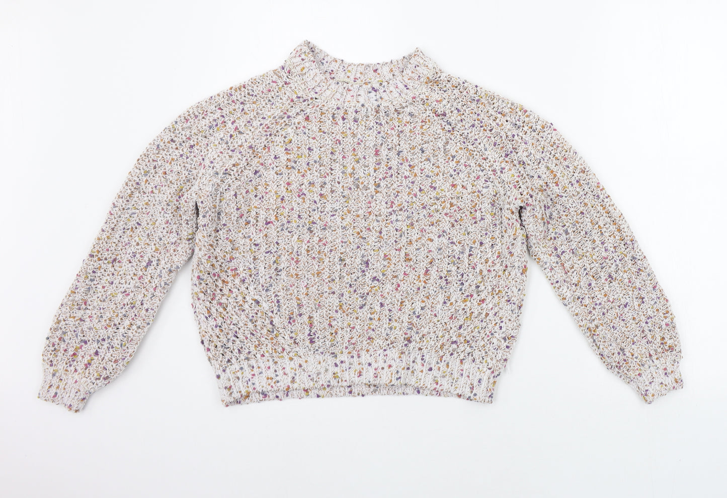 Marks and Spencer Womens Beige   Pullover Jumper Size S