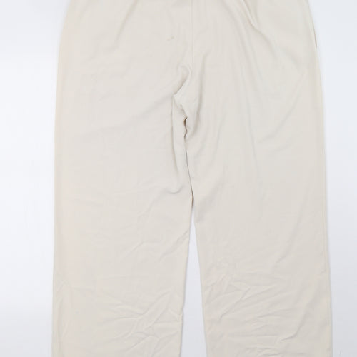 Marks and Spencer Womens White   Trousers  Size 18 L27 in
