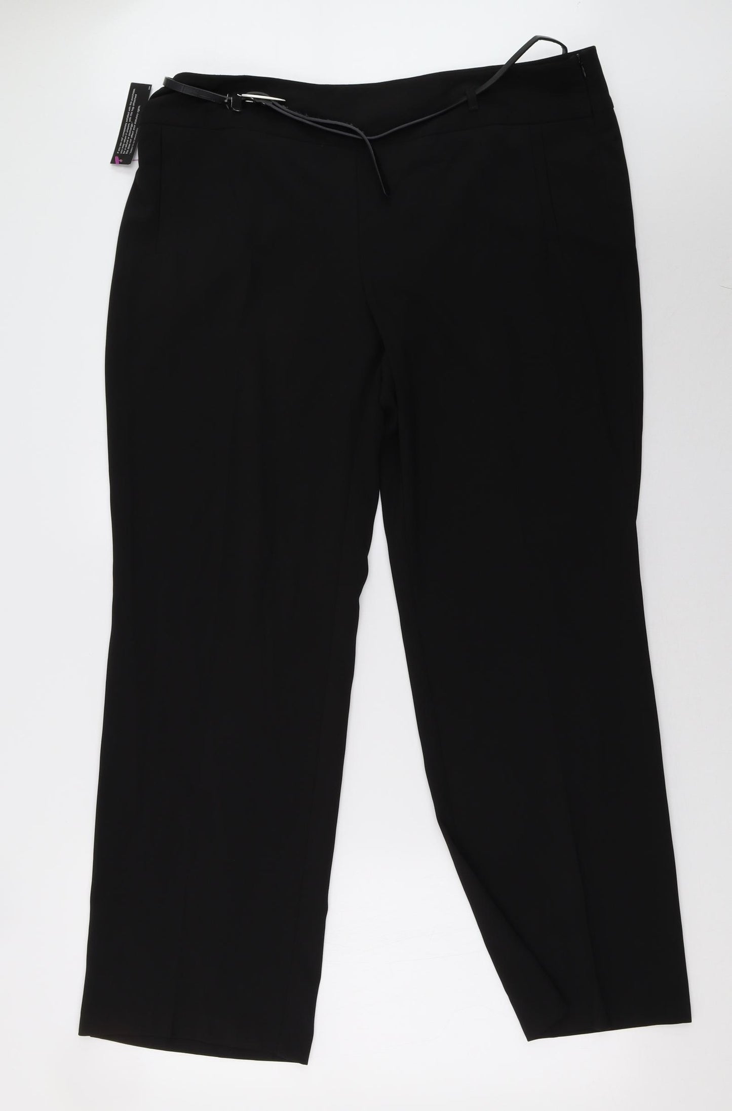 Debenhams Womens Black   Trousers  Size 18 L30 in
